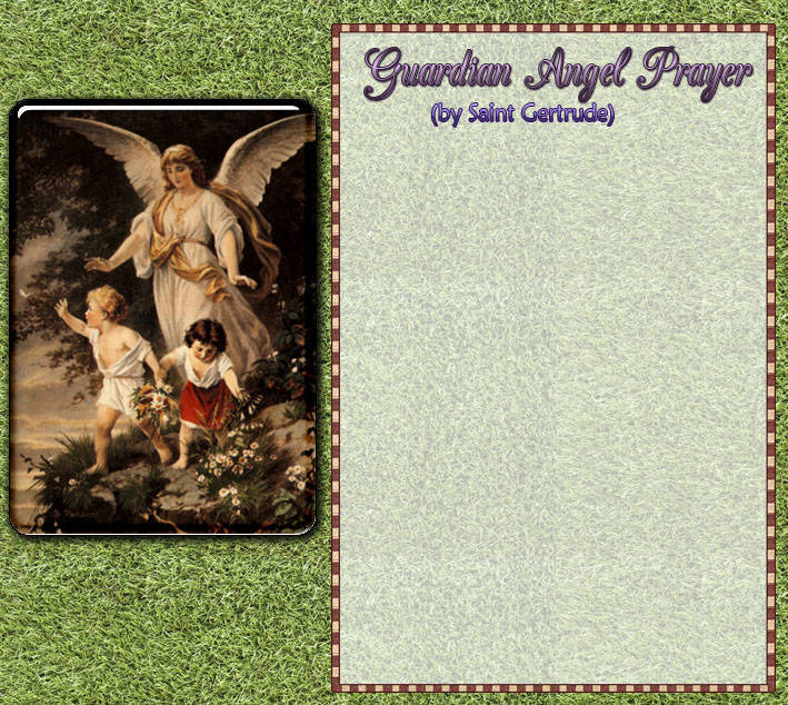 Guardian Angel Prayer Background