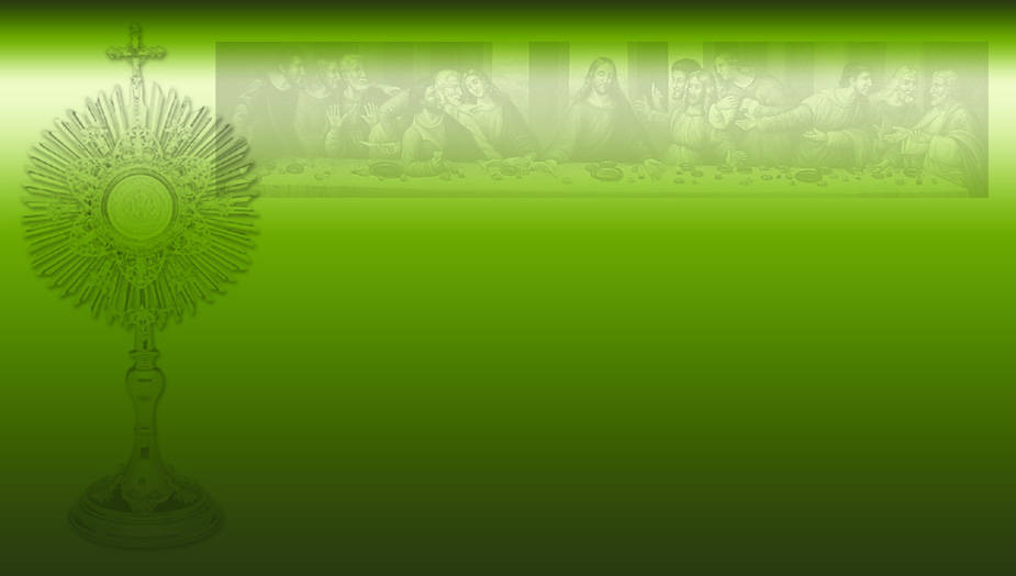 Blessed Sacrament Litany Background
