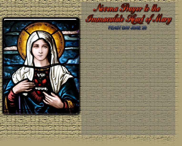 Immaculate Heart of Mary Prayer