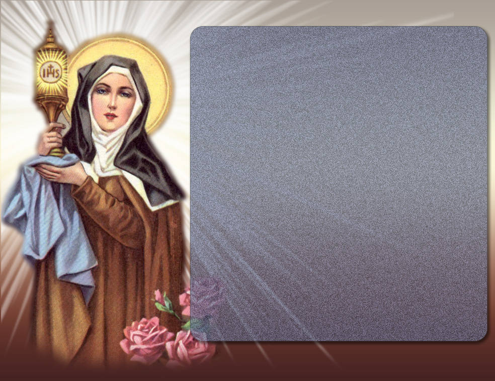 Prayer to Saint Clare of Assisi